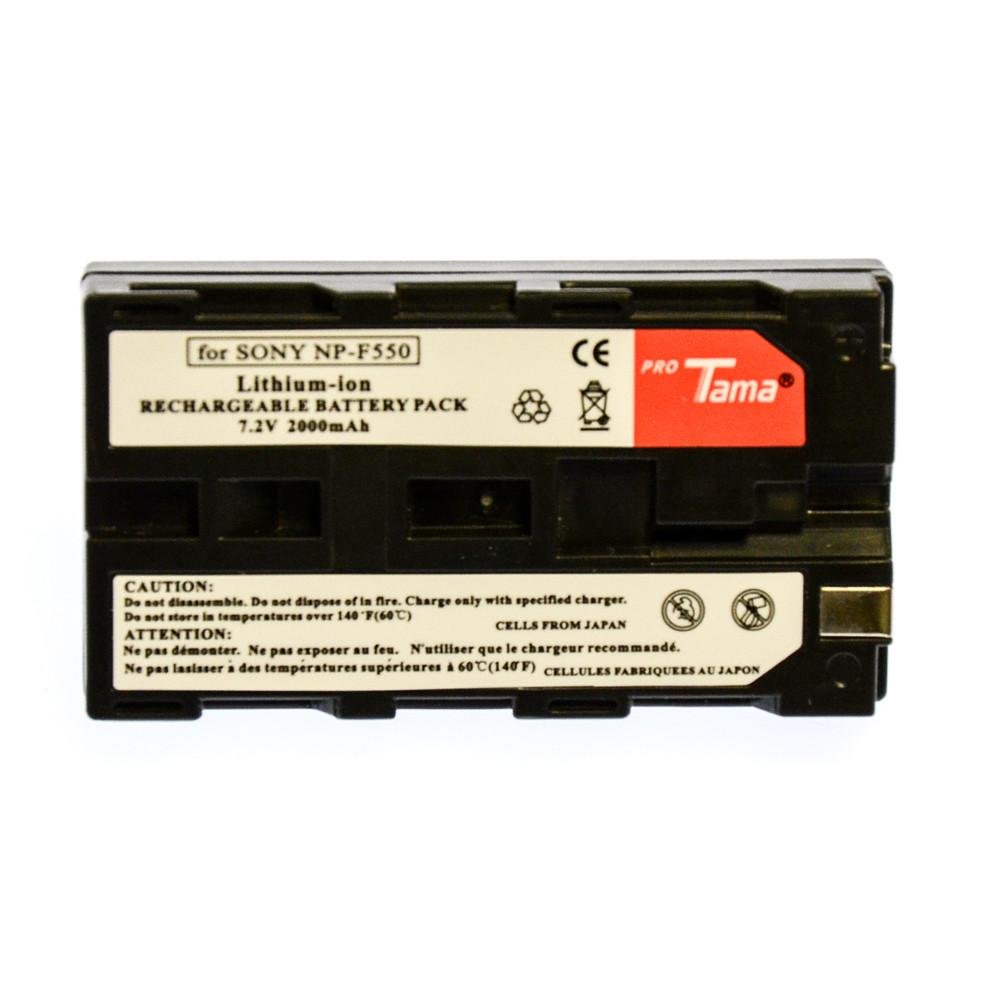 Protama NP-F550 Li-Ion Rechargable Battery for Sony
