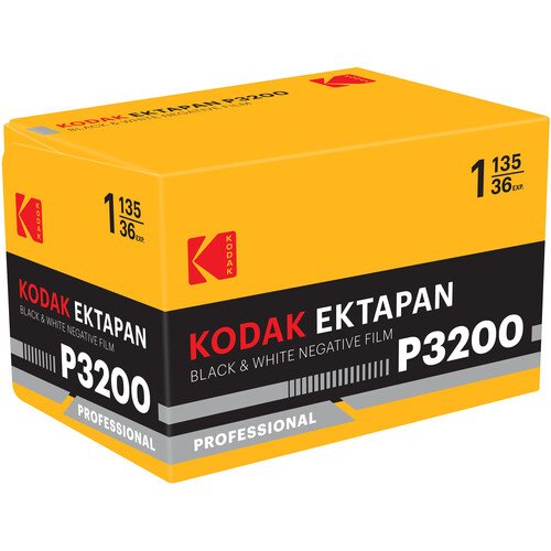 Kodak Ektapan P3200 Black and White Negative Film 35mm Roll - 36 Exposures