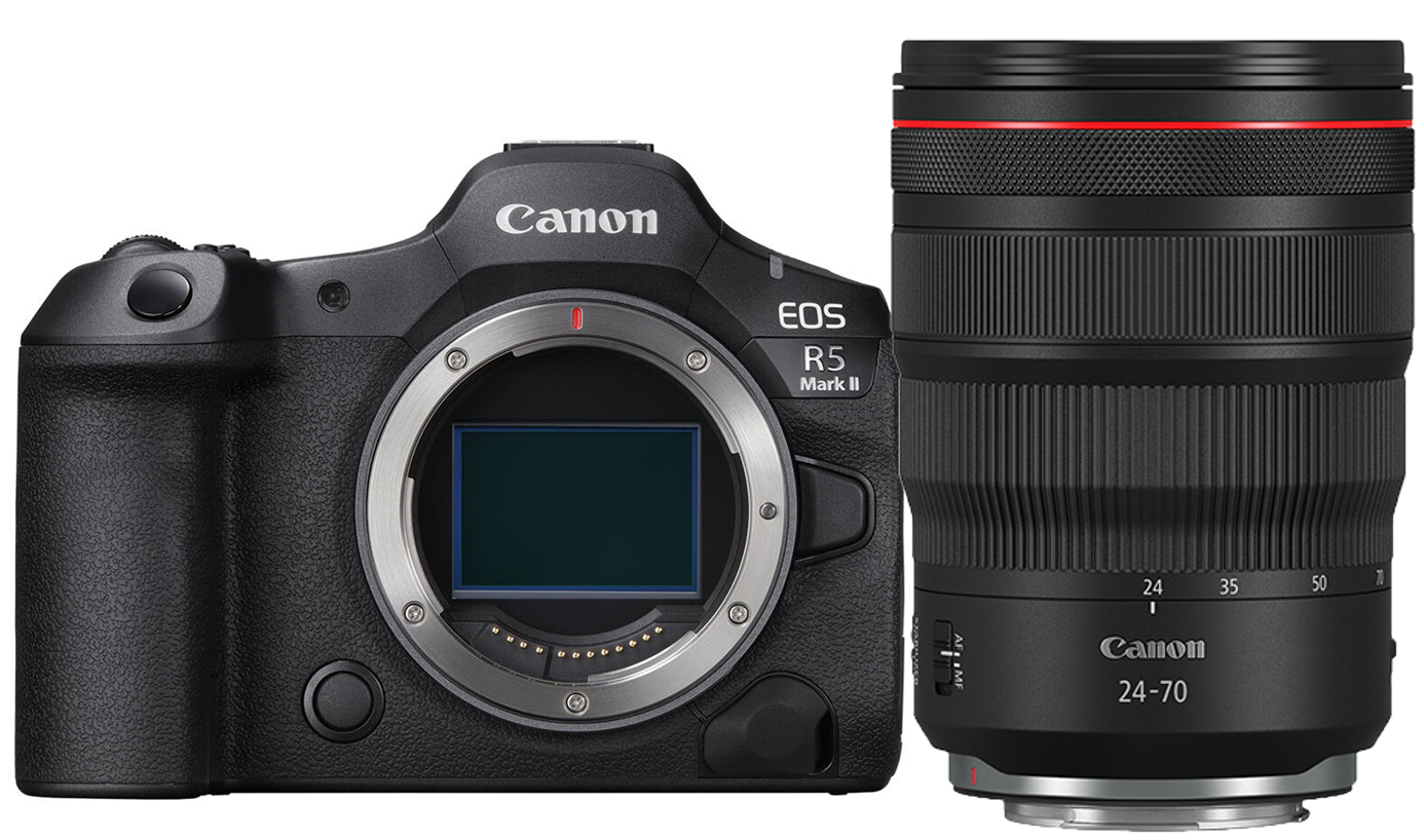 Canon EOS R5 Mark II Mirrorless Camera with RF 24-70mm F2.8 L IS