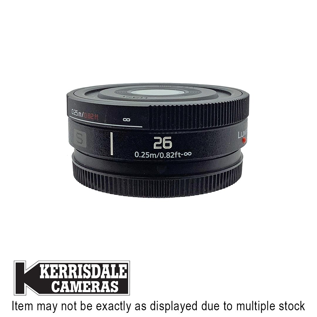 Panasonic-Used 26mm F8 (MF) - Excellent Condition - L Mount Lens – Used # 587.20509400X
