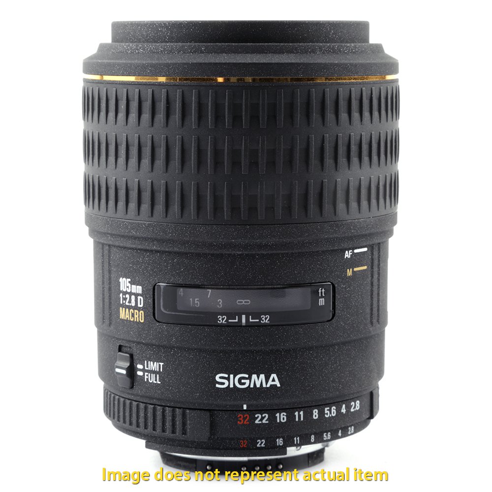 Sigma 105mm f/2.8D DG Macro Lens for Nikon USED - New York Camera