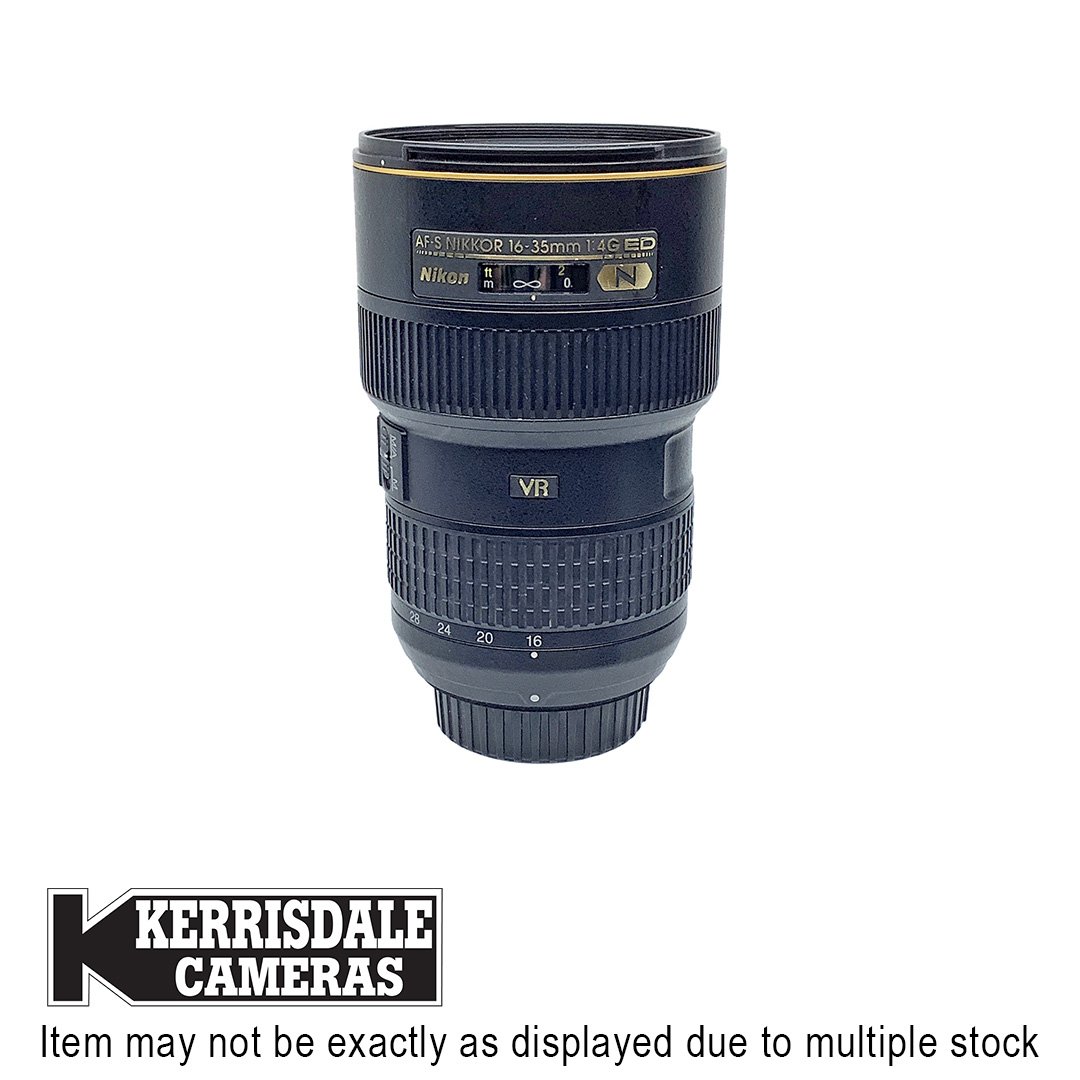 Nikon-Used 16-35mm F4 VR AFS G ED - Good Condition - Nikon FX Mount – Used # 587.25A1635