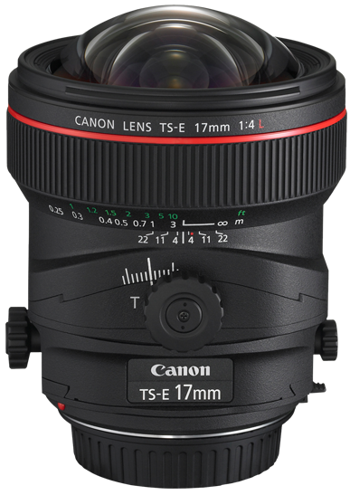 Canon TS-E 17mm F4L Tilt-Shift