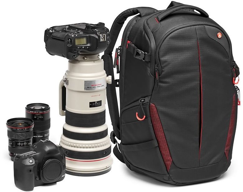 Manfrotto Pro Light Backpack RedBee-310 for DSLR and Camcorder