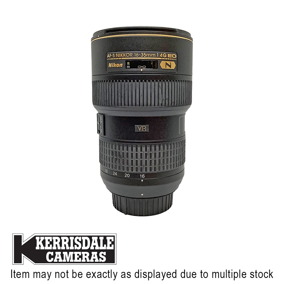 Nikon-Used 16-35mm F4 VR AFS G ED - Fair Condition - Moisture - Nikon FX Mount – Used # 587.21020300X