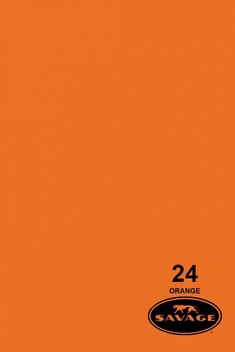 Savage-Universal Widetone Seamless Background Paper 53'' x 12 yards (24 Orange)