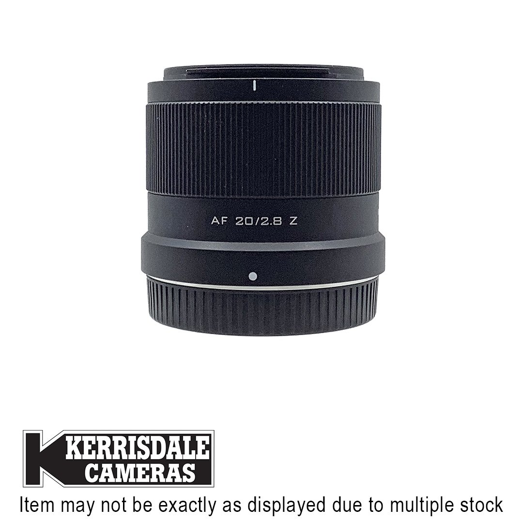 Viltrox-Used 20mm F2.8 (AF) Black - Excellent Condition - Nikon Z FX Mount - Used # 587.22215406X
