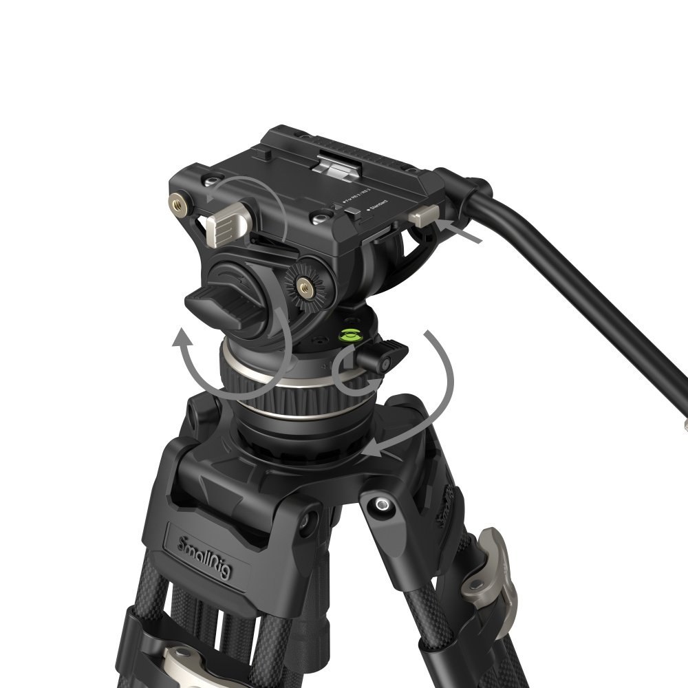 Smallrig FreeBlazer Heavy-Duty Carbon Fiber Tripod Kit 3989