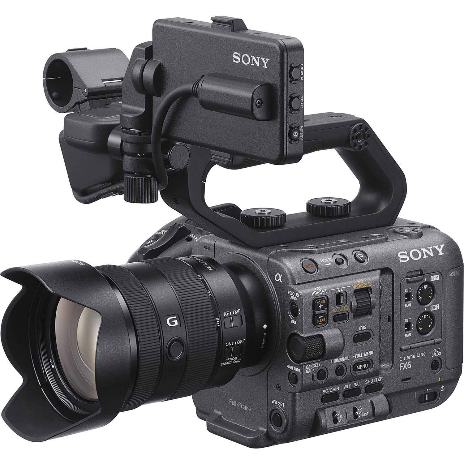 デジタルカメラ SONY Canon Sony FX6 Digital Cinema Camera Kit with 24-105mm Lens - Mike's Camera