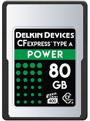 Delkin Devices 80GB POWER CFexpress Type-A Memory Card - Service Photo