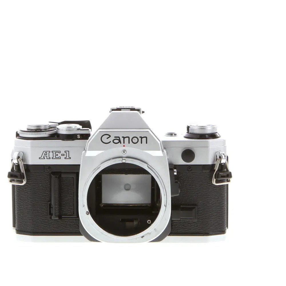 Canon AE-1 35mm Camera Body, Chrome used