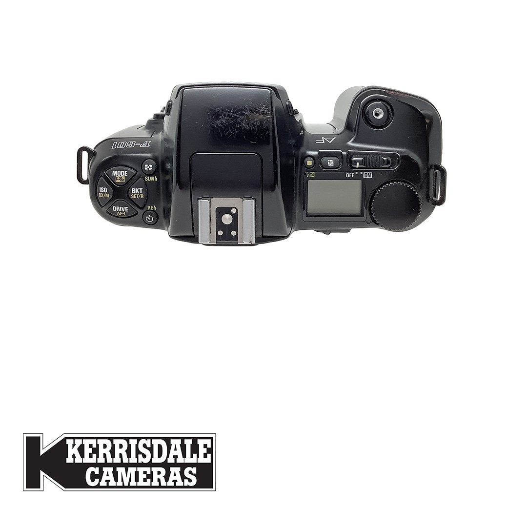 Nikon-Used F601 Body - 35mm Film AF SLR - Fair Condition - Cosmetic Scuffs - Used # 587.22115601X
