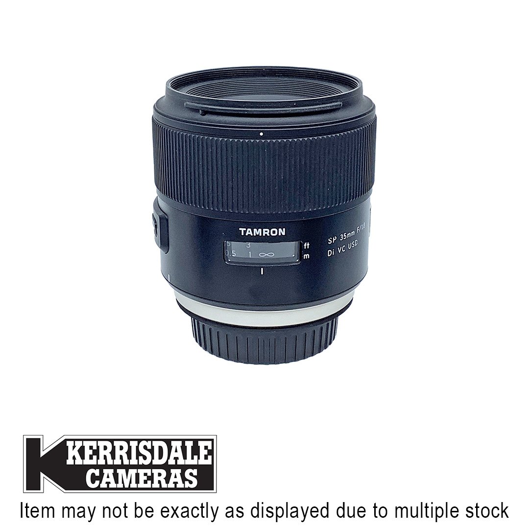 Tamron-Used 35mm F1.8 VC SP USD Di Lens - Good Condition – Canon EF Mount – Used # 587.156A35T