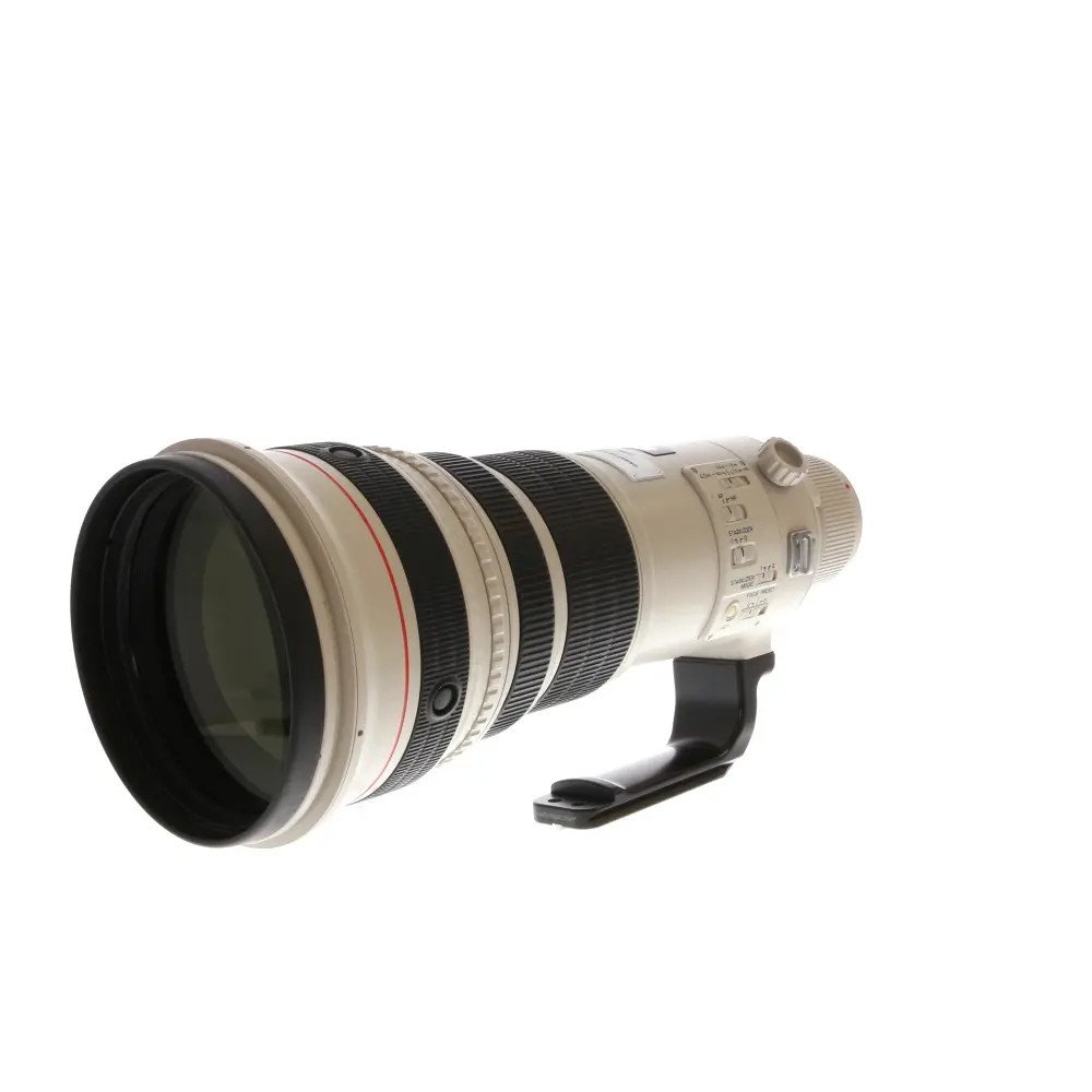 Canon 500mm f/4 L IS USM EF-Mount Lens used