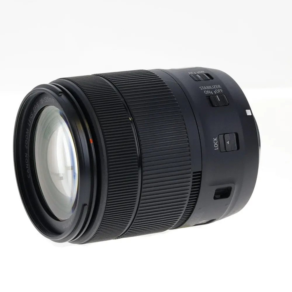 Canon EF-S 18-135mm f/3.5-5.6 IS Nano USM Autofocus APS-C Lens used