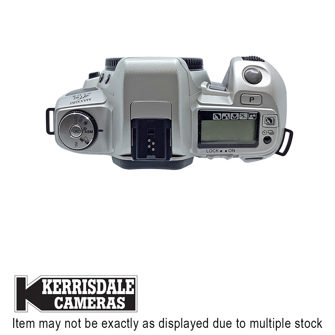 Minolta-Used Maxxum HTSI Plus Body (Silver) - Fair Condition - Yellowed Viewfinder -  Minolta/Sony A Mount - Used # 587.449HTSIF