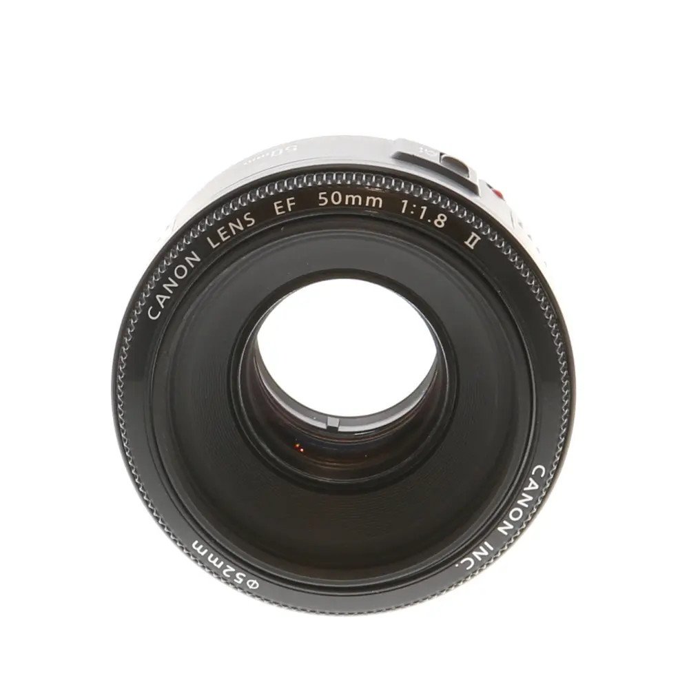 Canon 50mm f/1.8 II EF-Mount Lens {52} used