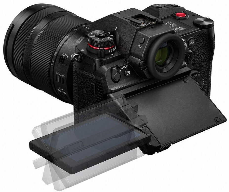 Panasonic-Lumix LUMIX S1H - DC-S1H Full-Frame Mirrorless Camera - Body Only
