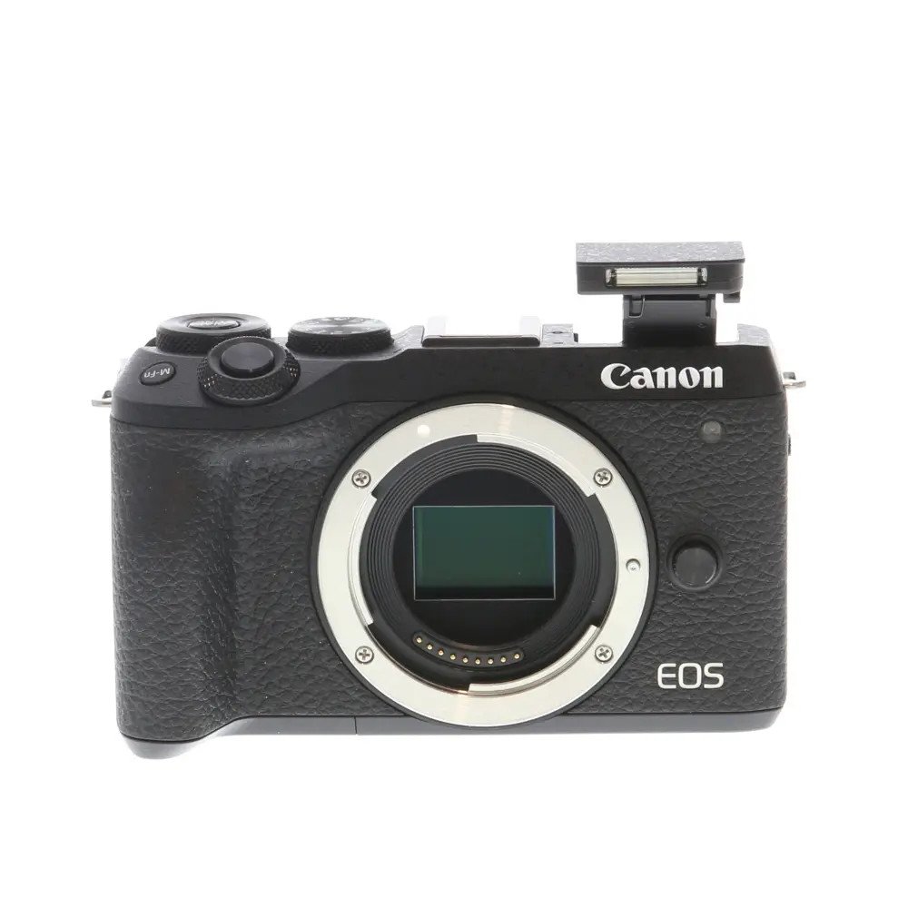 Canon EOS M6 Mark II Mirrorless Camera Body, Black {32.5MP} used