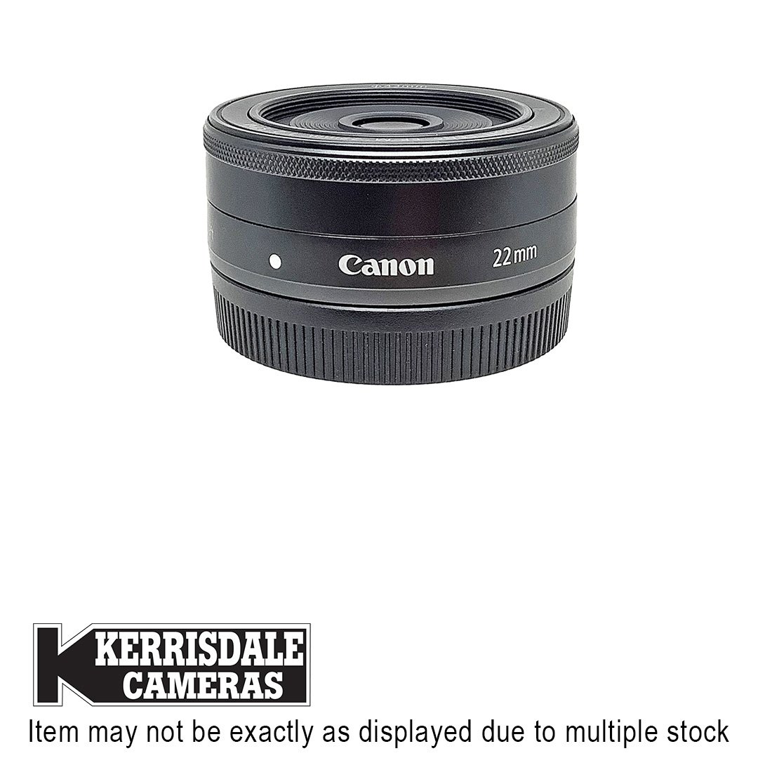 Canon-Used 22mm F2 STM – Canon EF-M Mount – Used # 587.156A22