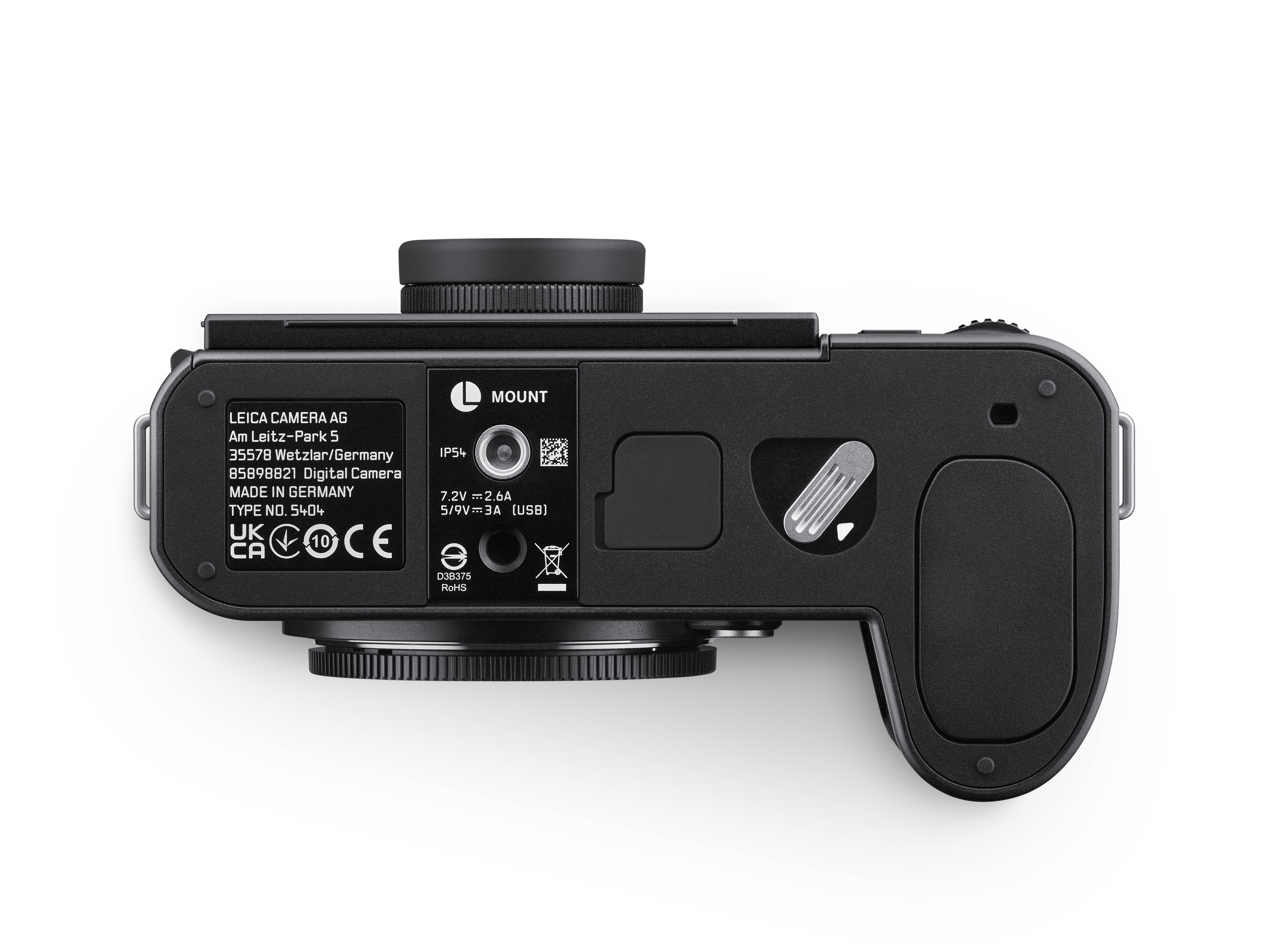 Leica SL3 Mirrorless Digital Camera - Body Only - Black