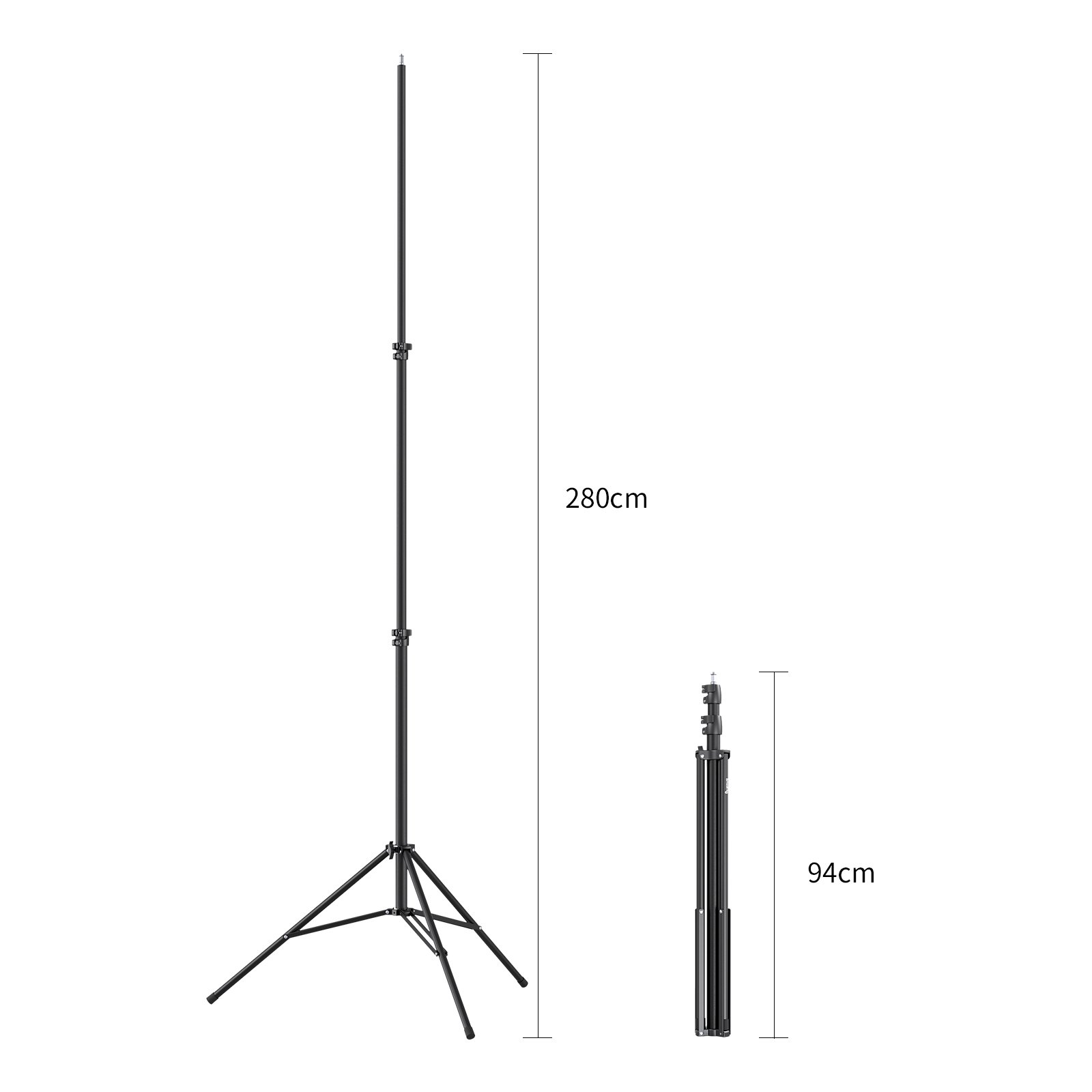 Smallrig RA-S280A Air-cushioned Light Stand with Arm #3737