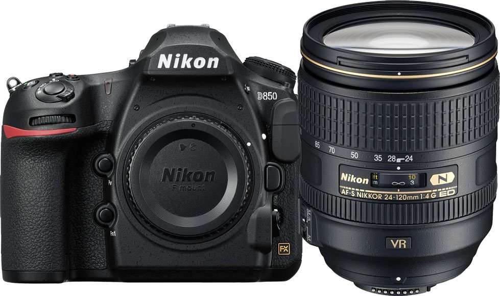 Nikon D850 DSLR Camera with AF-S 24-120mm F4 VR Lens - Photo Metro