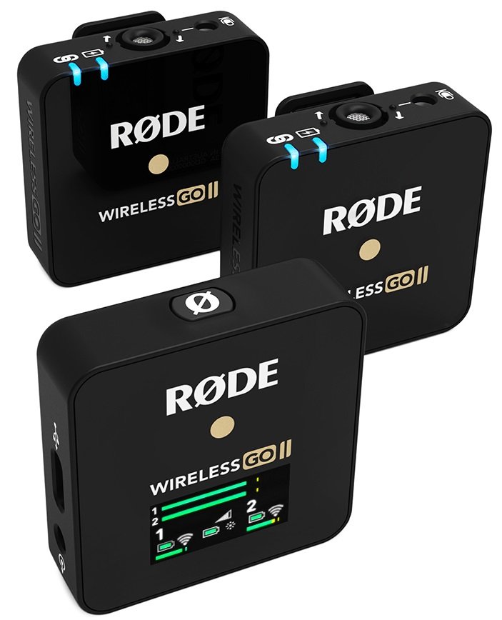 RODE wireless go Ⅱ Rode Wireless GO II - Black - Mike's Camera