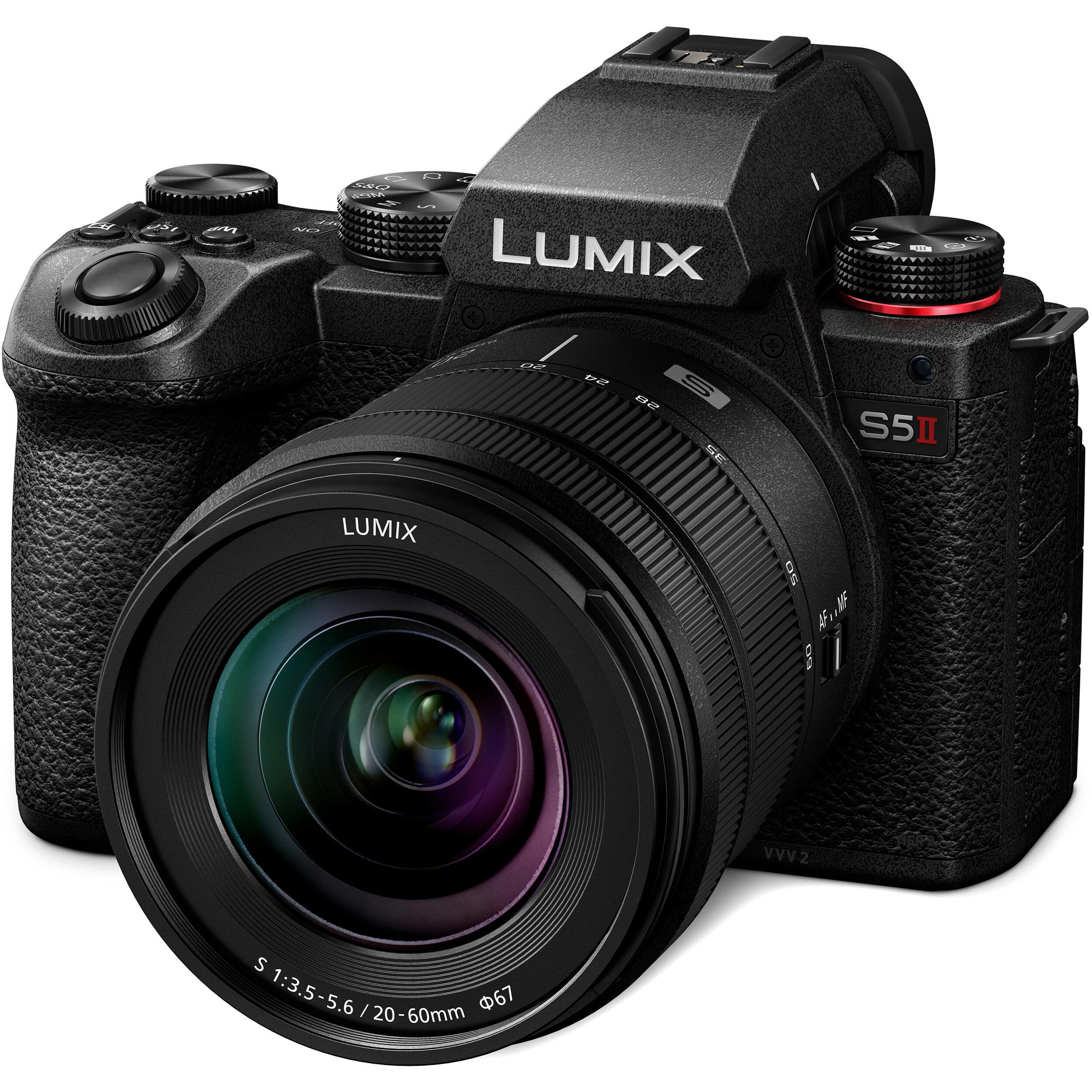 LUMIX S5 II ミラーレスカメラ　20-60mmレンズ　箱付き Panasonic Lumix S5 II Mirrorless Camera with Lumix S 20-60mm f3.5