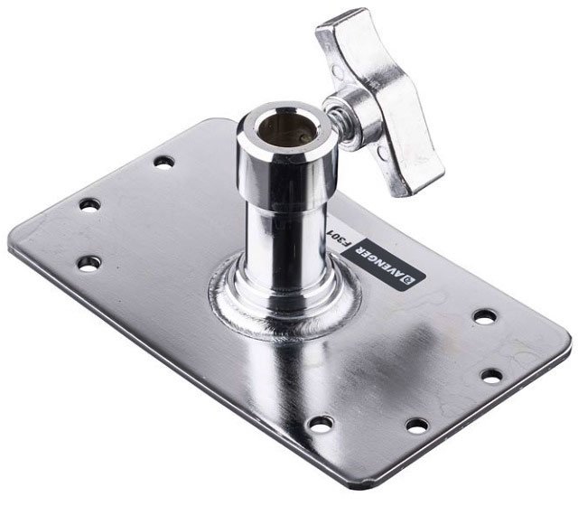 Avenger Wall Plate - Baby w/T-Knob - 16mm/ 5/8" Receiver