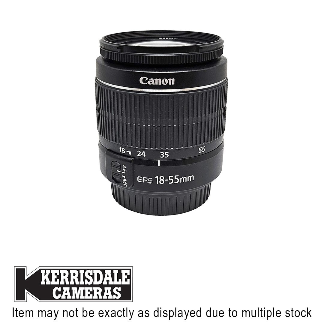 Canon-Used 18-55mm F3.5-5.6 (No IS) – Good Condition - Canon EFS Mount – Used # 587.156A1855