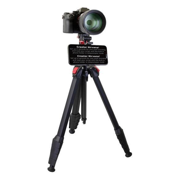 Optex Black OBALXT5 5 Section Aluminum Travel Tripod