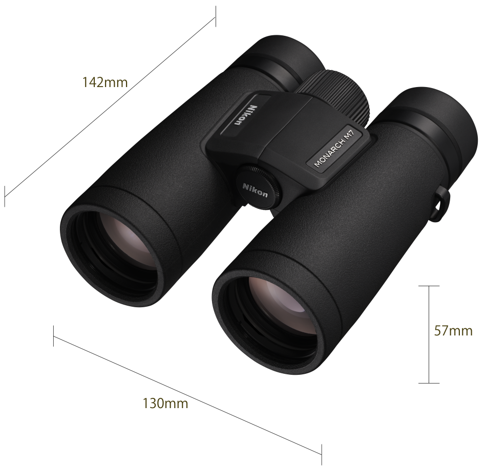 Nikon Monarch M7 8x42 Binoculars - Black
