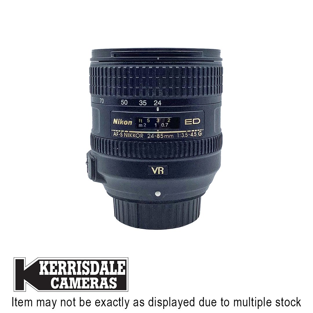 Nikon-Used 24-85mm F3.5-4.5 AFS G ED VR – Fair Condition - Dusty