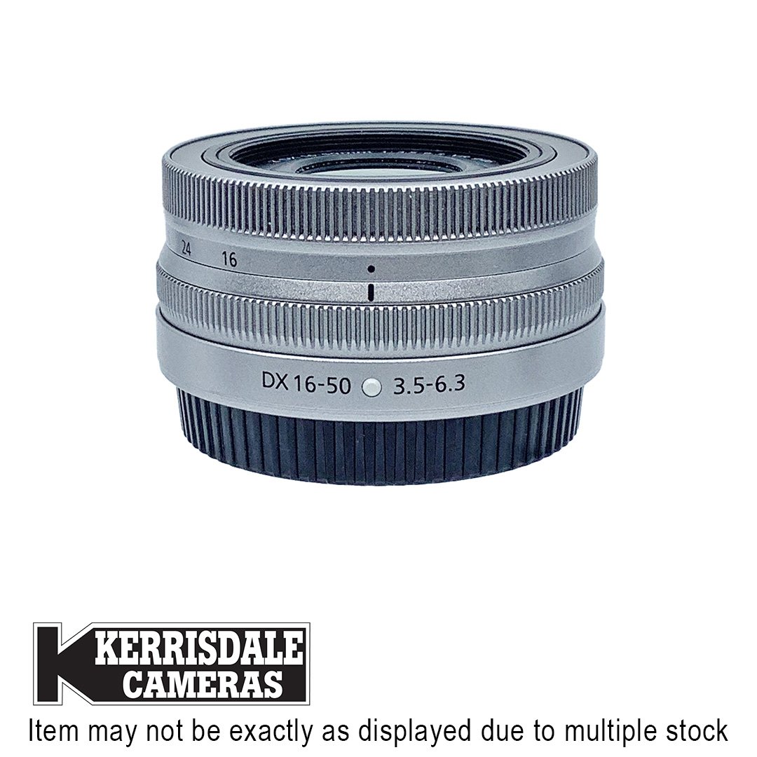 Nikon-Used 16-50mm F3.5-6.3 VR (Silver) – Good Condition - Nikon Z DX Mount – Used # 587.25A1650ZS