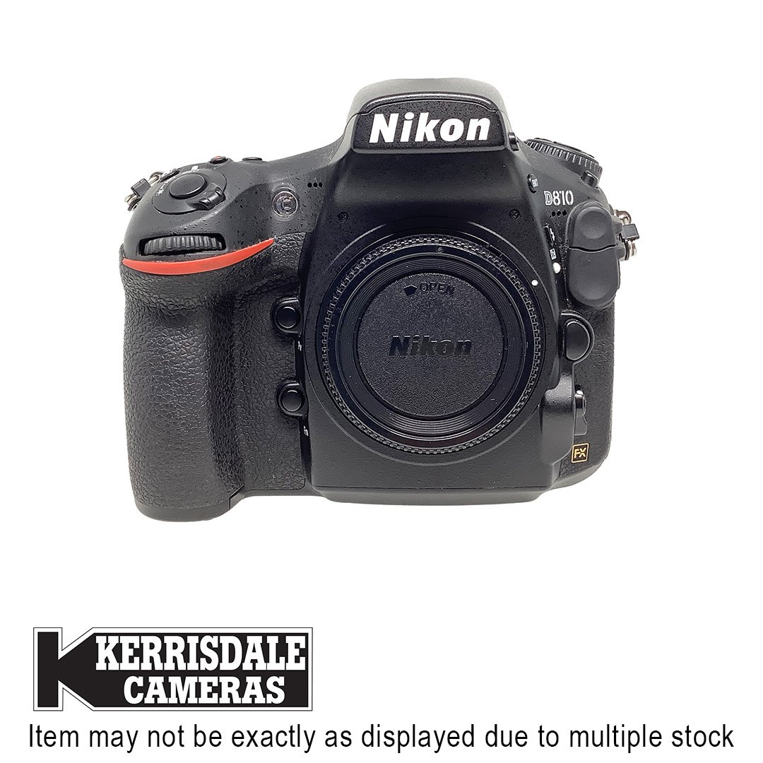 Nikon-Used D810 Body – 36MP 5FPS 1080P HD - Good Condition - Nikon FX Mount – Used # 587.NID810