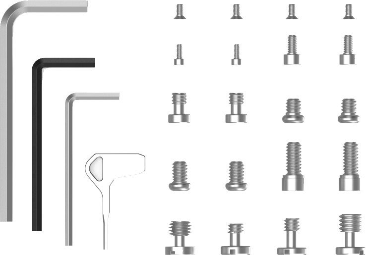 Smallrig Screw and Hex Key Storage Plate - MD3184