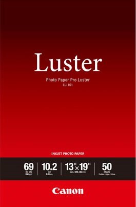 Canon Photo Paper Pro Luster 13"x19" - 50 Sheets