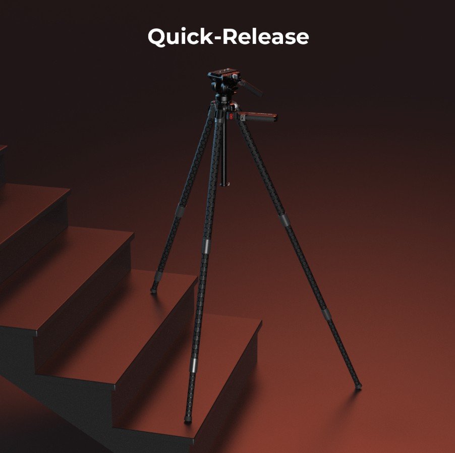 Smallrig x Potato Jet TRIBEX Hydraulic Tripod Kit #5305