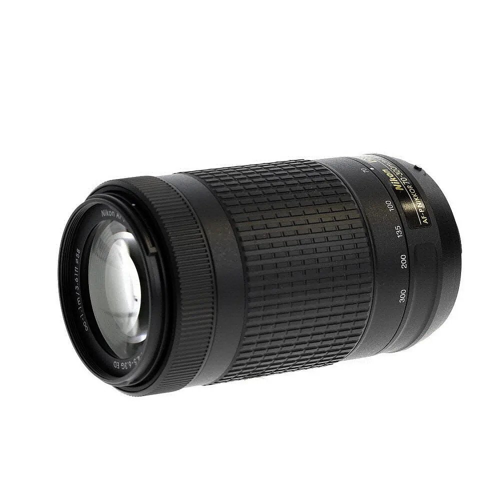 Nikon AF-P DX Nikkor 70-300mm f/4.5-6.3 G ED Autofocus APS-C Lens used