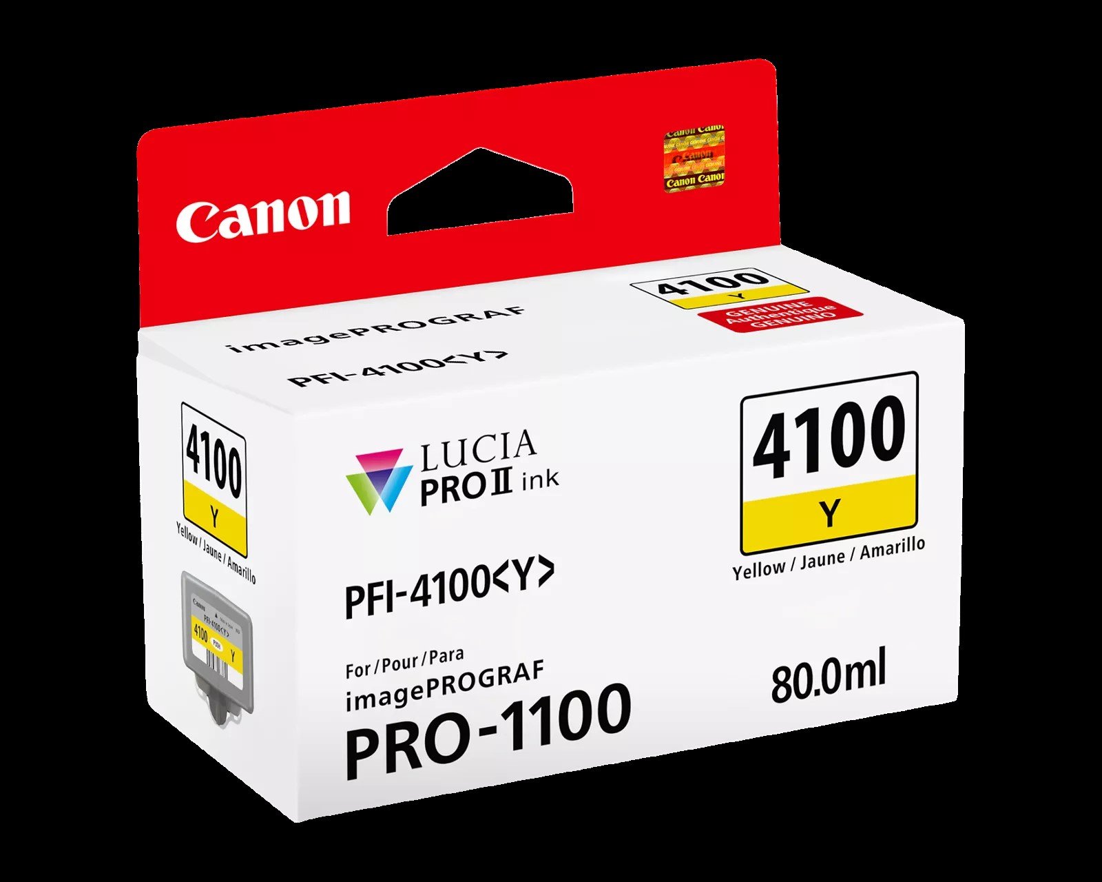 Canon PFI-4100 Yellow Ink Tank