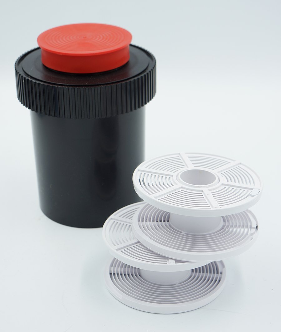 AP Photo Classic Plastic Developing Tank w/ 2 Multiformat 135/120 Reels ...