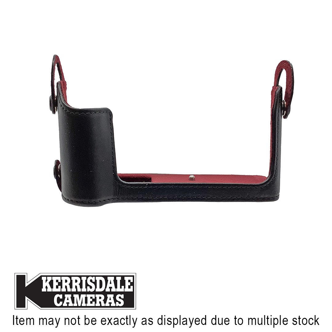 Fujifilm-Used Black Leather Half Case For Fujifilm XT3 - Good Condition - Used # 587.20610800X
