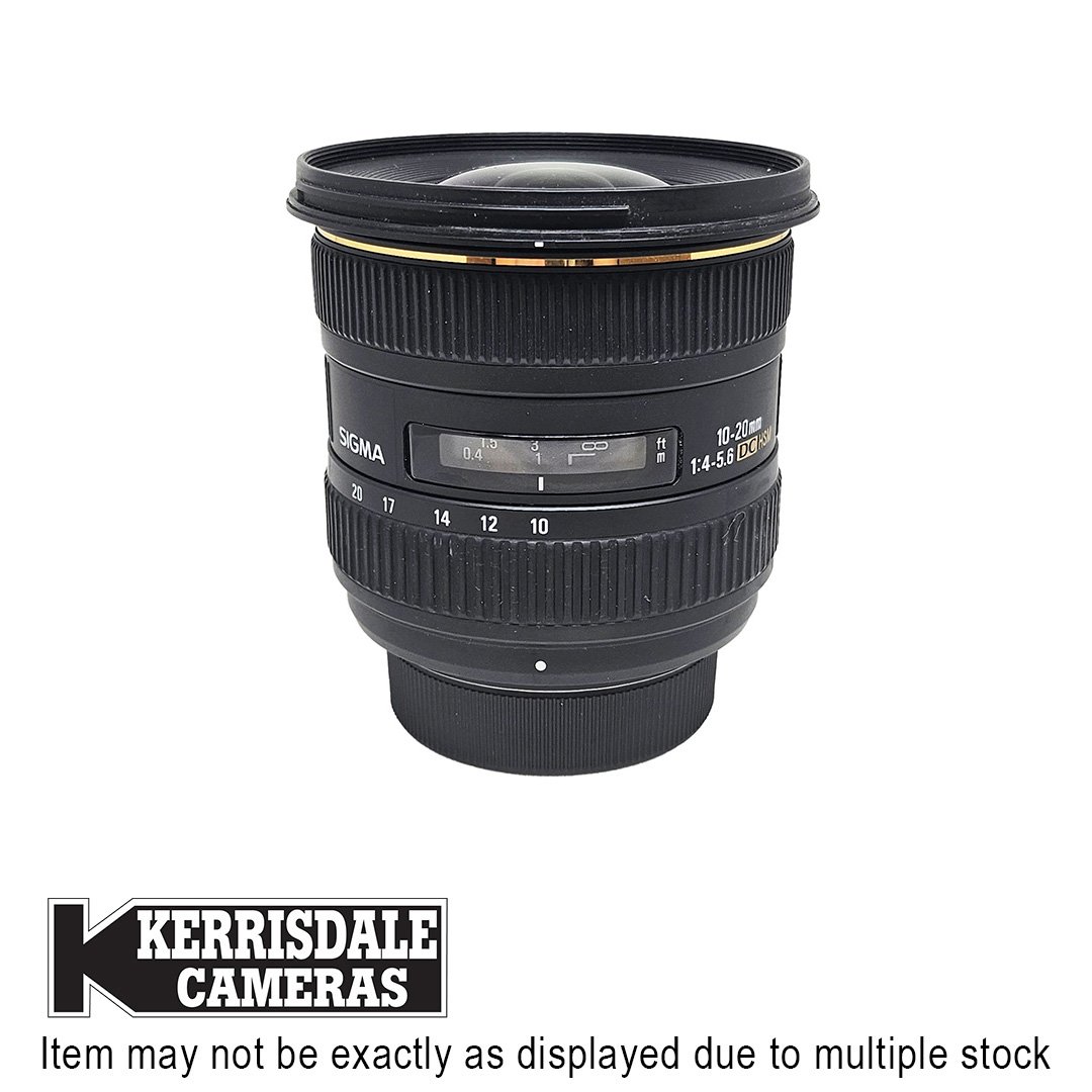 Sigma-Used 10-20mm F4-5.6 EX DC - Good Condition - Nikon DX Mount – Used # 587.25A1020