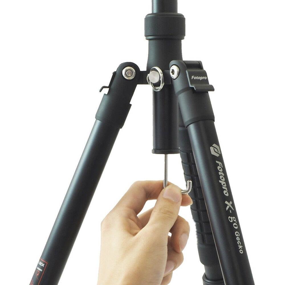 Fotopro X-GO Gecko Folding Monopod/Tripod with FPH-42Q Ball Head - Black