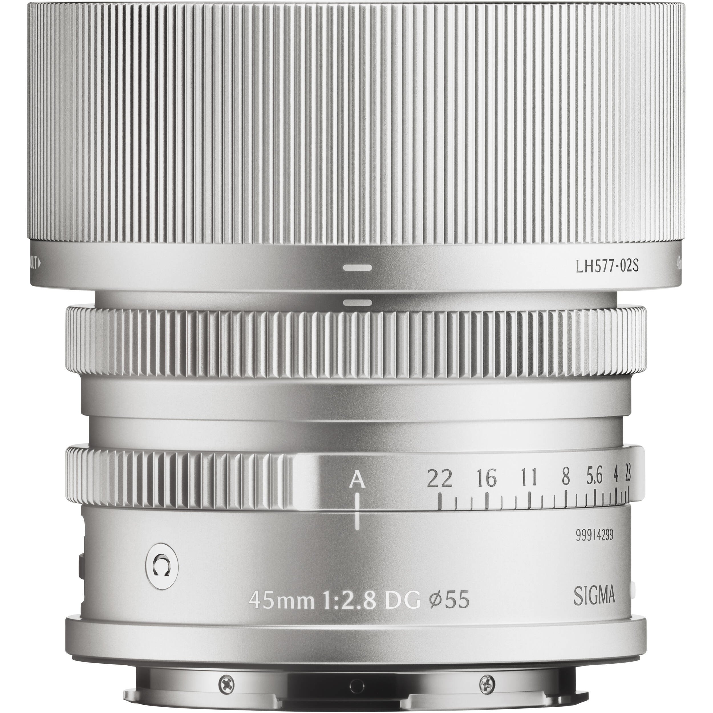 Sigma 45mm F2.8 DG Contemporary - L-Mount - Silver - Mike's Camera