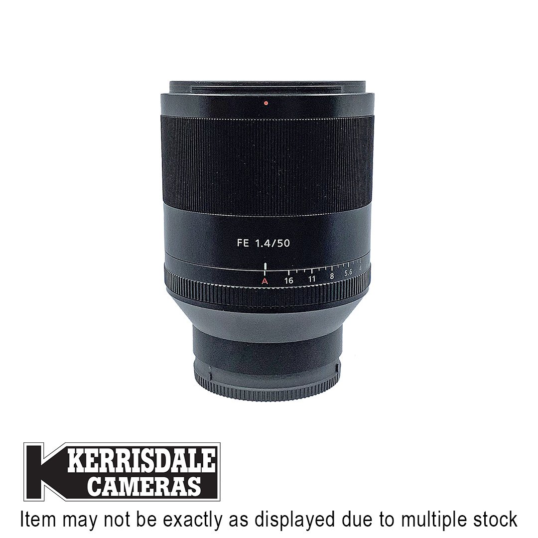 Sony-Used 50mm F1.4 ZA Zeiss T* - Good Condition - Sony FE Mount - Used # 587.575A14FE