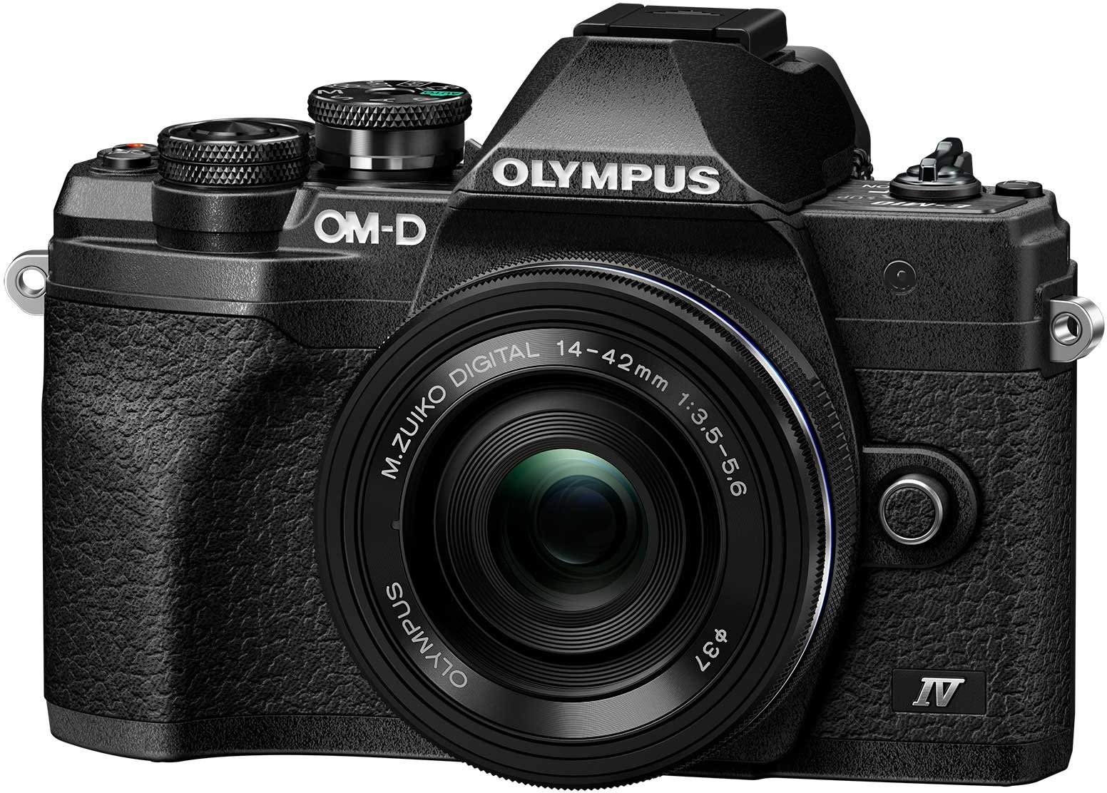 Olympus OM-D E-M10 Mark IV System Camera with M. Zuiko ED 14-42mm