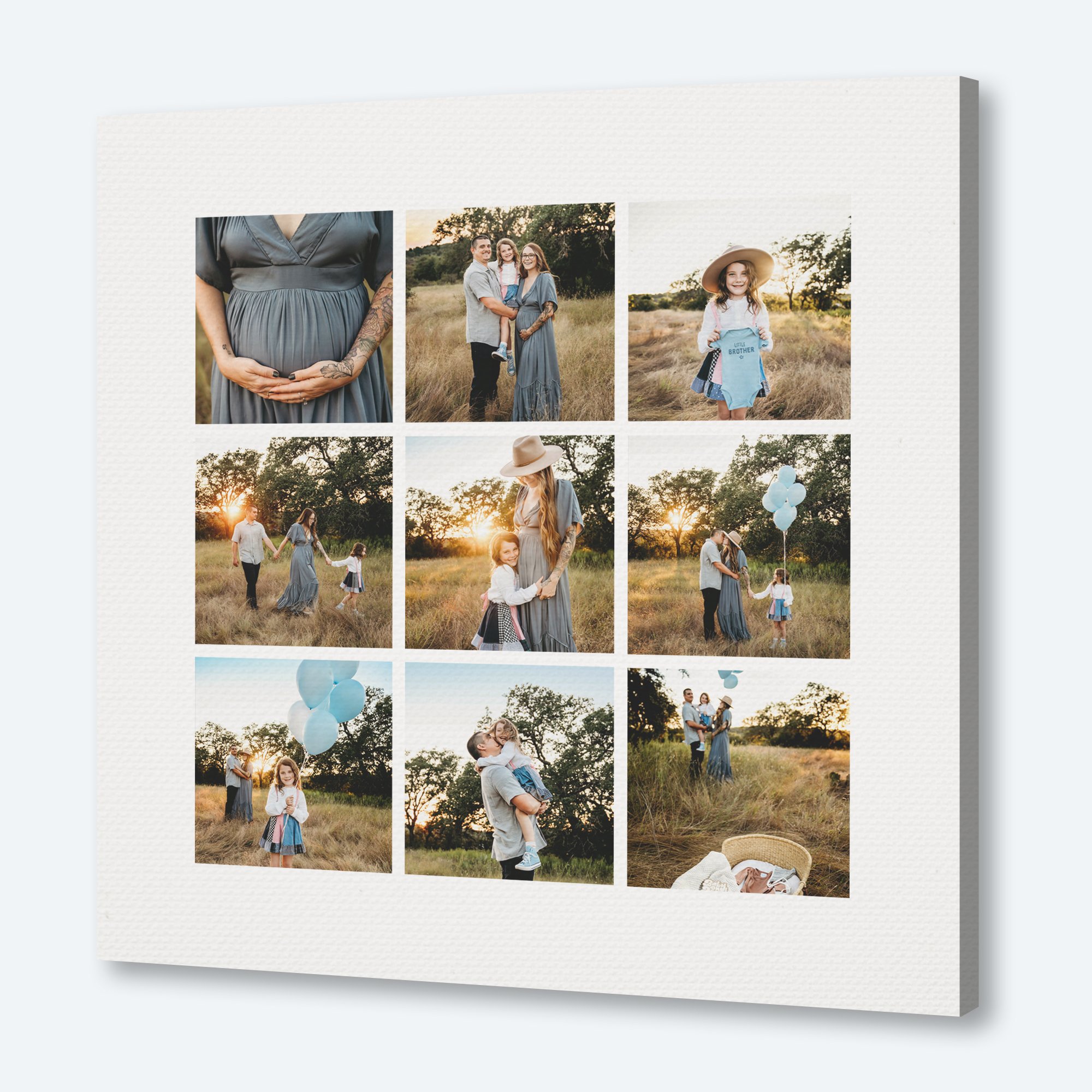 Sharp Prints 24 x 24 Canvas Collage - Sharp Prints