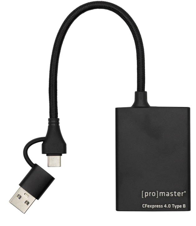 ProMaster CFexpress Type B Card Reader - USB-C & USB-A #84505 - YM Camera